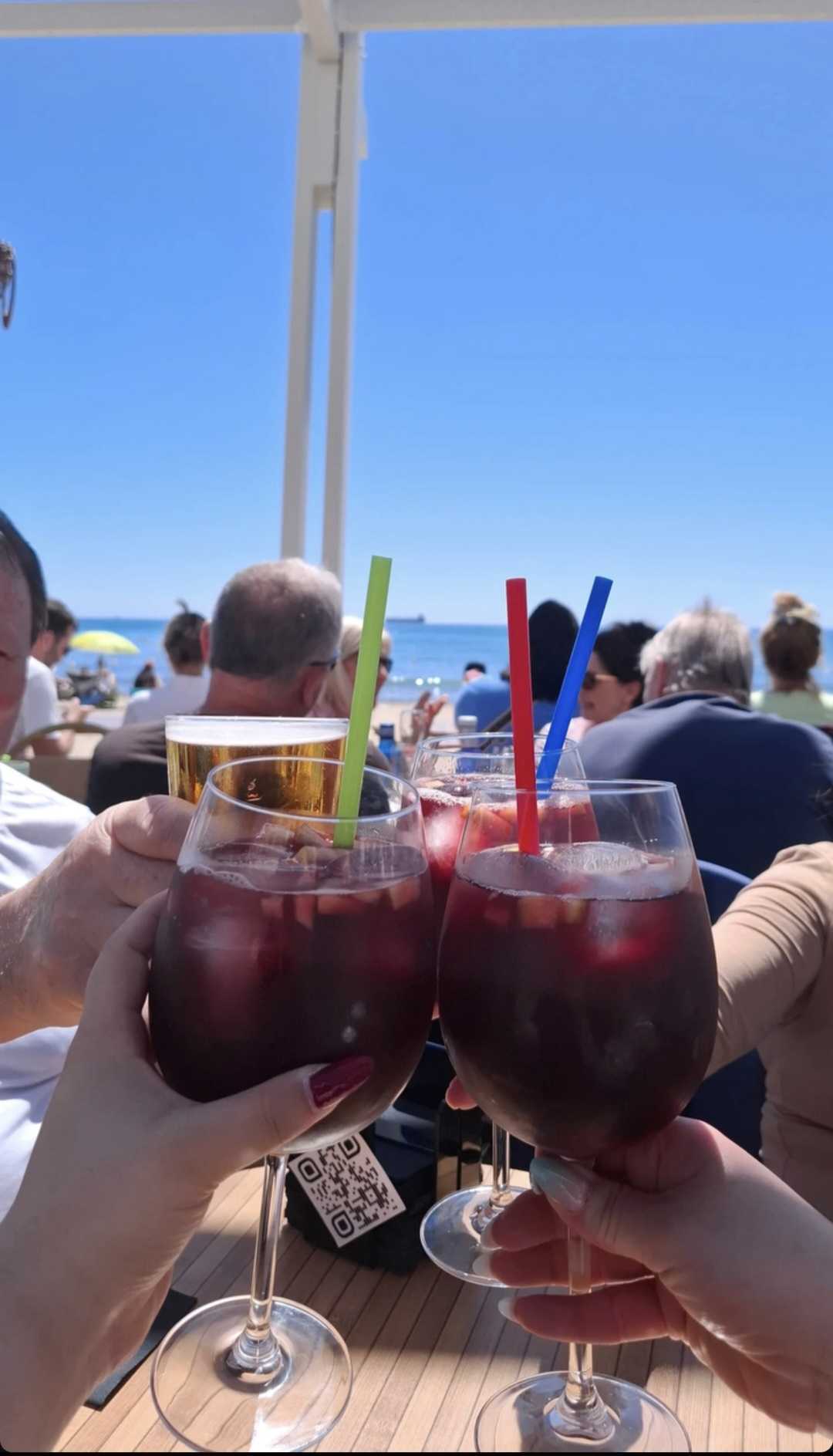 sangria na Playa del Postiguet